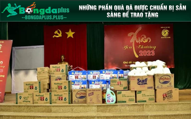 Xuân Yêu Thương 2024 Cùng Sodo66 Tại Thành Phố Đà Nẵng Những phần quà đã được sodo66 chuẩn bị sẵn sàng để trao tặng